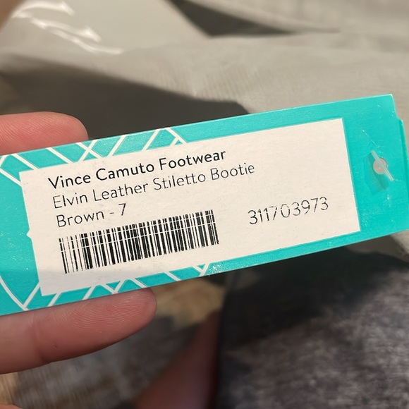 Vince Camuto Elvin Leather Stiletto Bootie - Picture 7 of 7